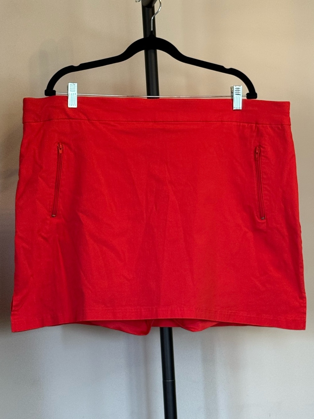 Ruby Rd. Red A-Line Skort